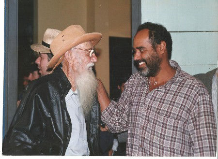 Foto com Manuelzão Personagem de Guimarães Rosa - 1996